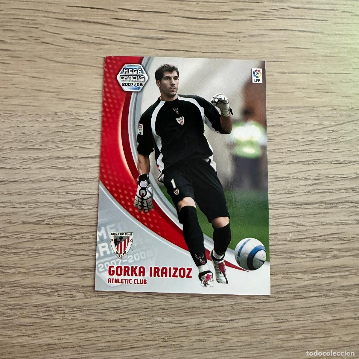 Cartes &agrave; collectionner de Football: GORKA IRAIZOZ n&ordm; 471 ATHLETIC CLUB NUEVO FICHAJE MEGACRACKS LA LIGA PANINI 2007 2008 07 08