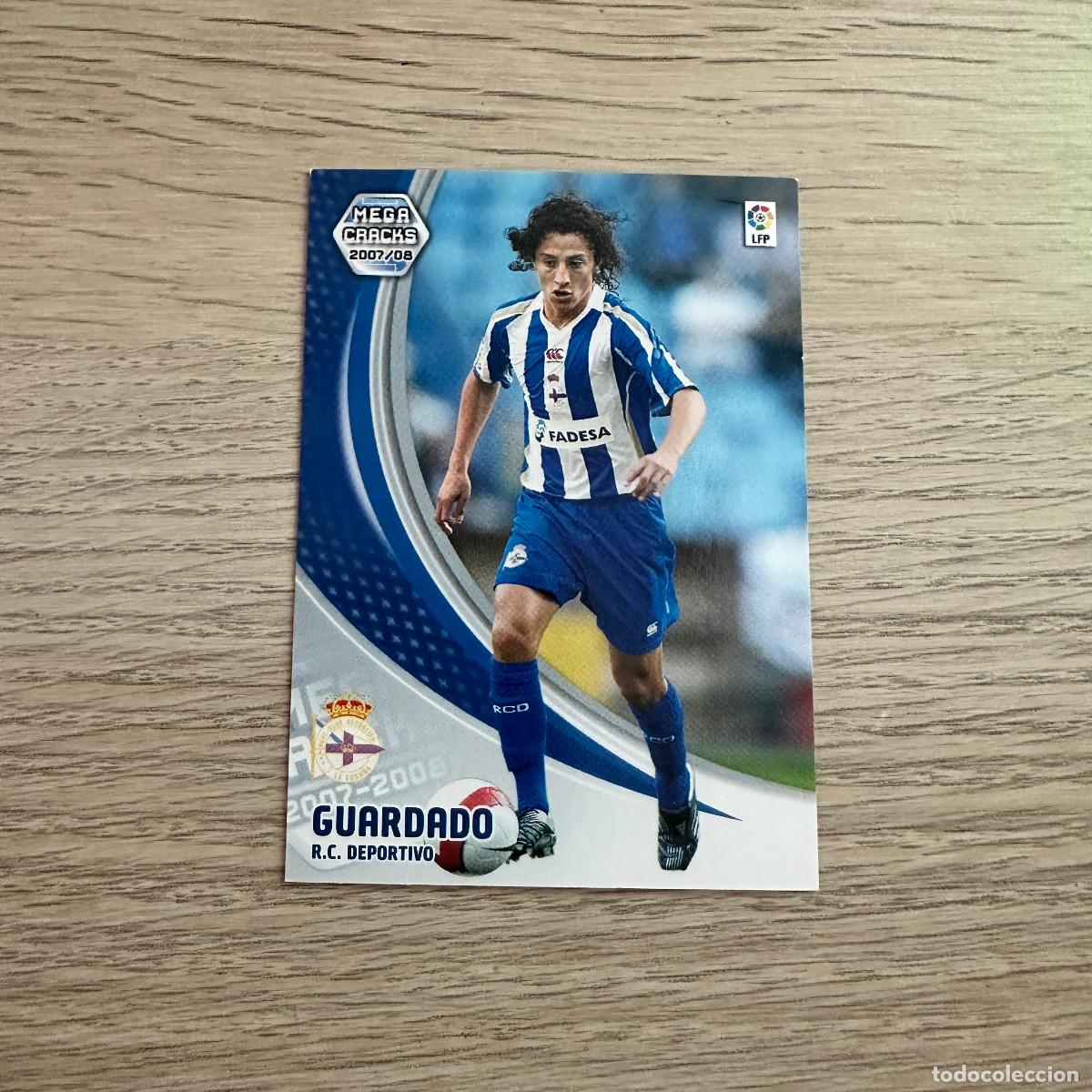 Cartes &agrave; collectionner de Football: GUARDADO n&ordm; 477 DEPORTIVO NUEVO FICHAJE MEGACRACKS LA LIGA PANINI 2007 2008 07 08