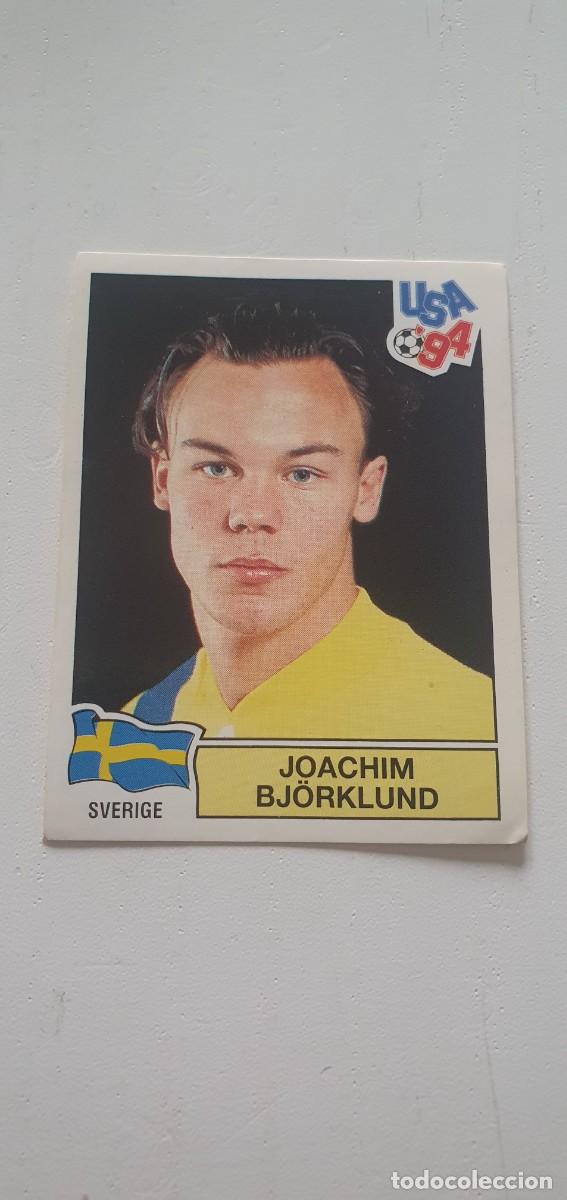 Figurine di Calcio: N&ordm; 156 - SVERIGE JOACHIM BJORKLUND- USA 94 - PANINI 1994 - NUNCA PEGADO,- ES EL DE LA IMAGEN