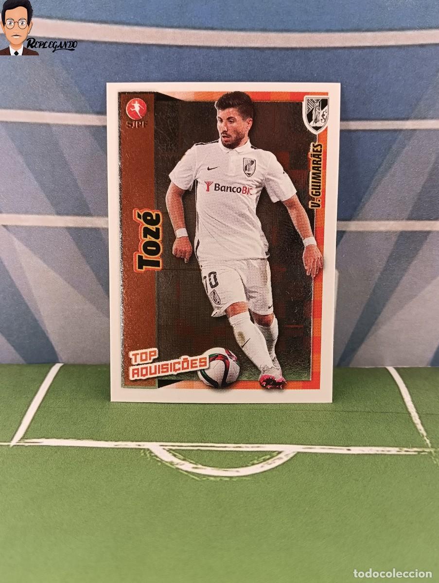Fu&szlig;ball-Sticker: TOZ&Eacute; N&ordm; 396 / TOP AQUISI&Ccedil;&Otilde;ES (V. GUIMAR&Atilde;ES) FUTEBOL 2015 2016 PANINI LIGA PORTUGAL SJPF (SIN PEGAR)