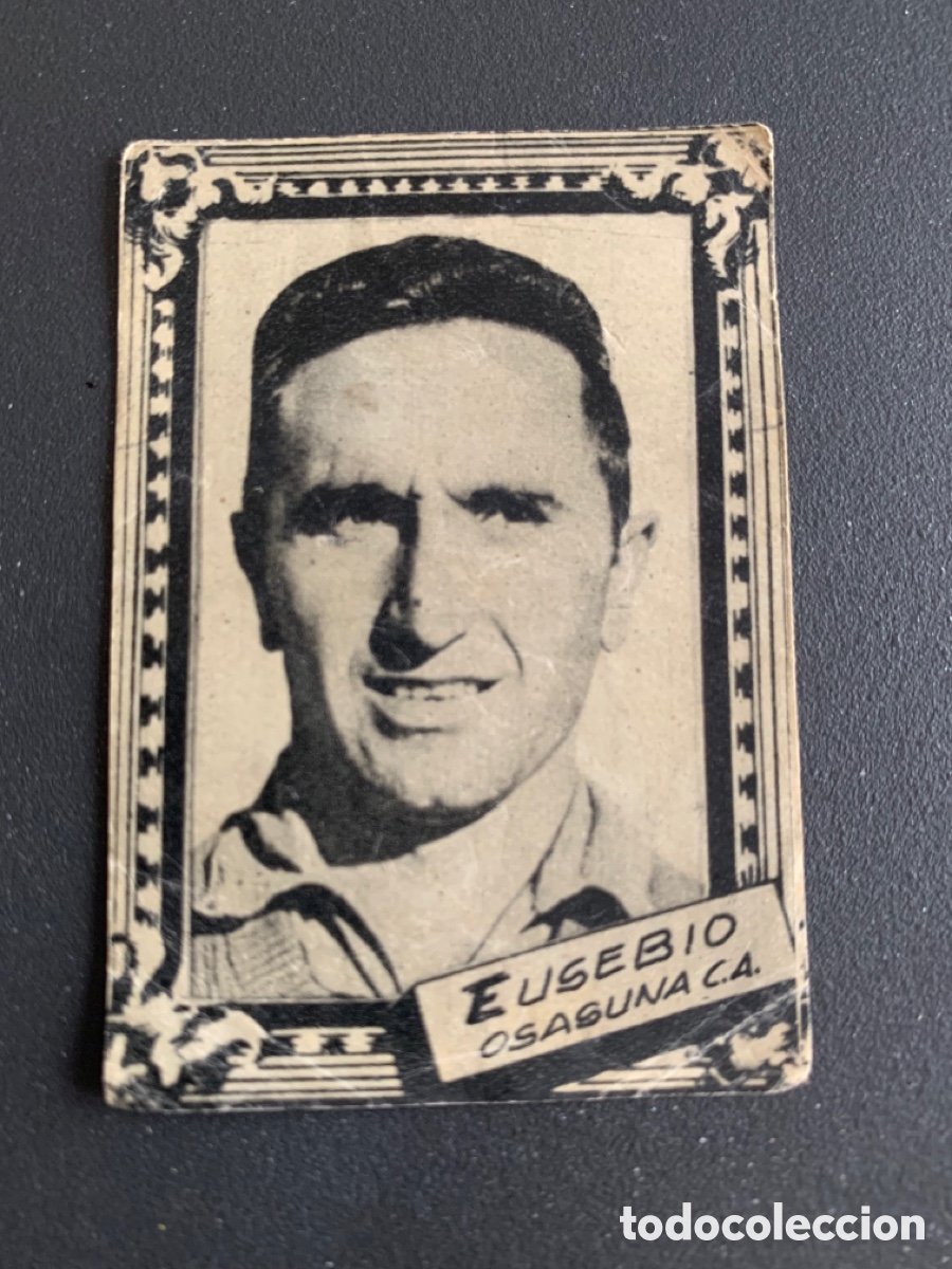 Cromos de f&uacute;tbol: FHER 59 60. EUSEBIO ( Osasuna ) Nunca Pegado - Foto 1