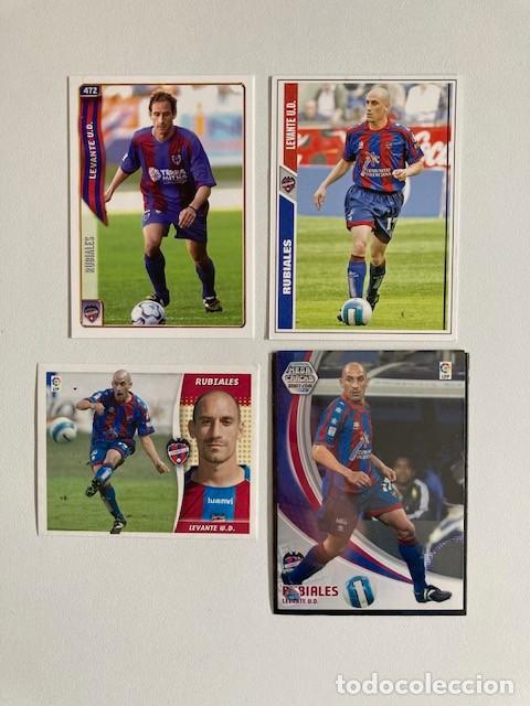 Figurine di Calcio: LOTE RUBIALES VARIAS TEMPORADAS NUEVOS