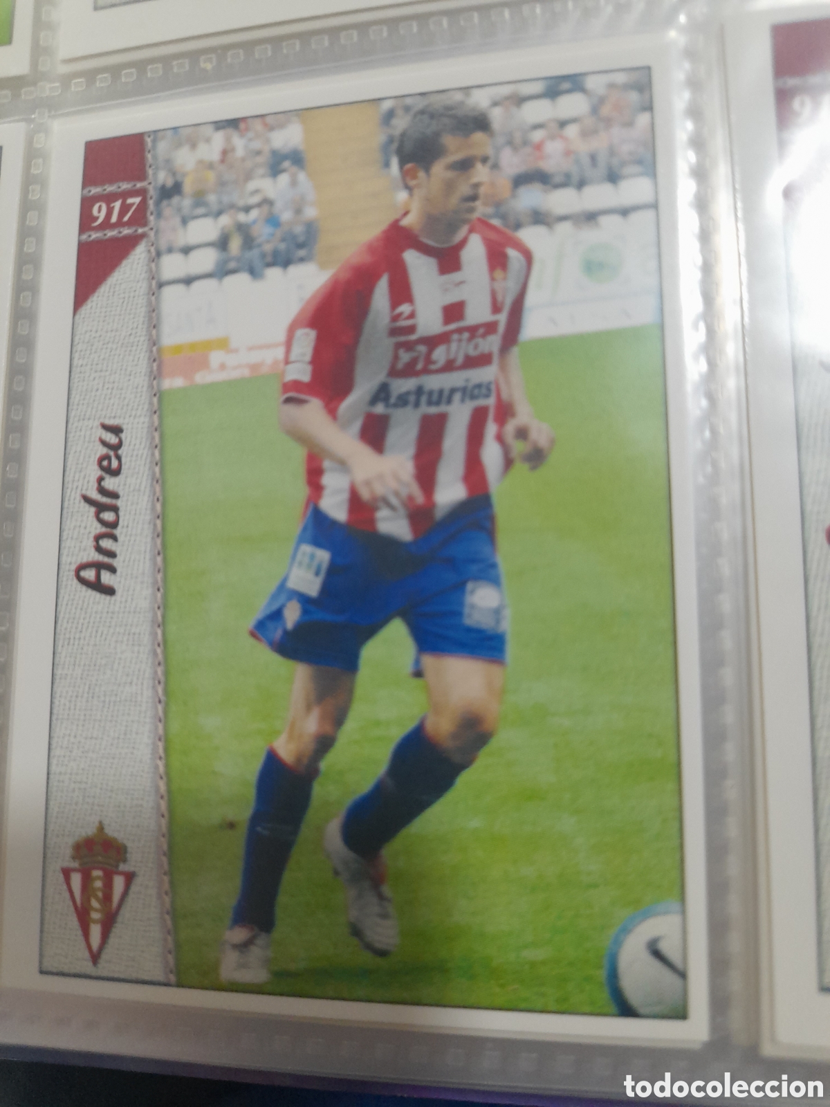 Fu&szlig;ball-Sticker: N&deg;917 Andreu MUNDICROMO 2006/2007