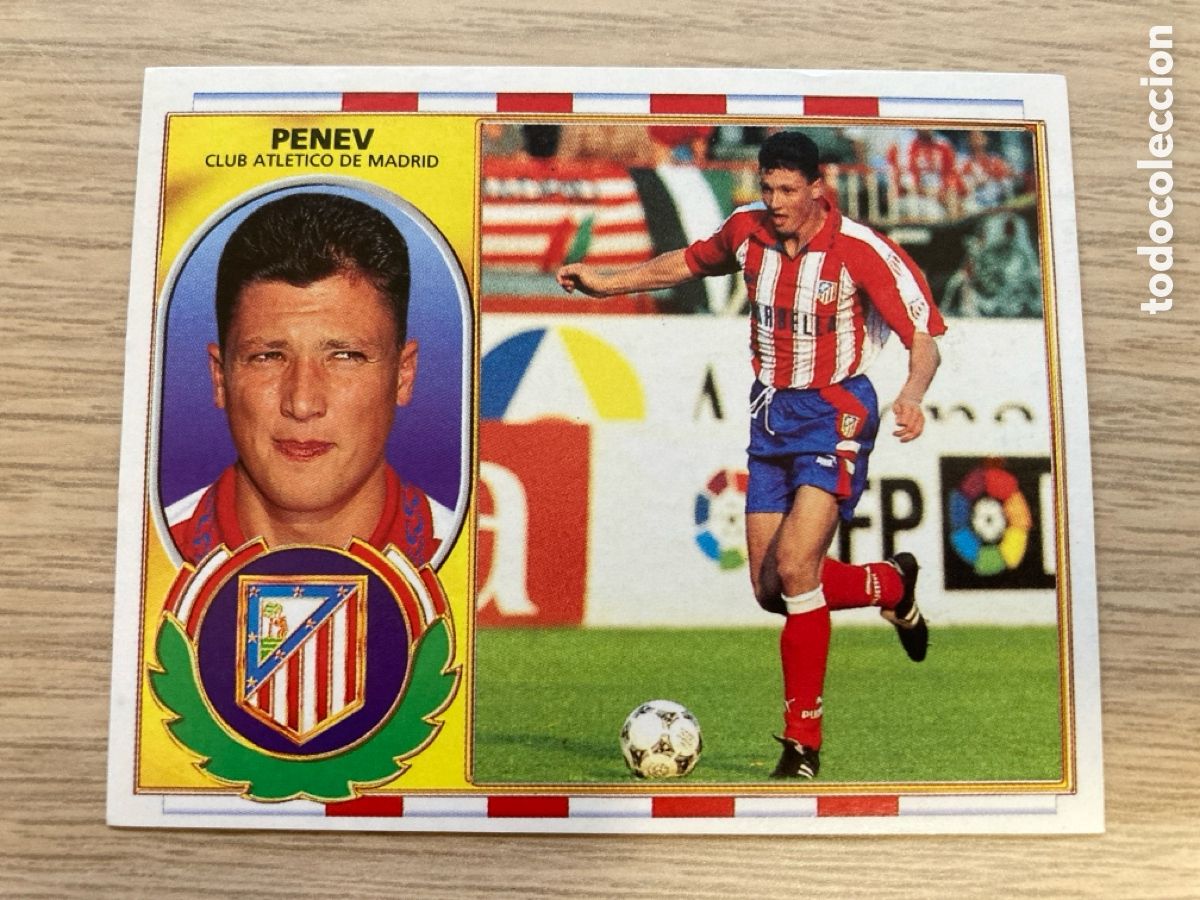 Cartes &agrave; collectionner de Football: PENEV AT MADRID ESTE 1996 1997 CROMO FUTBOL LIGA 96 97 - SIN PEGAR BAJA