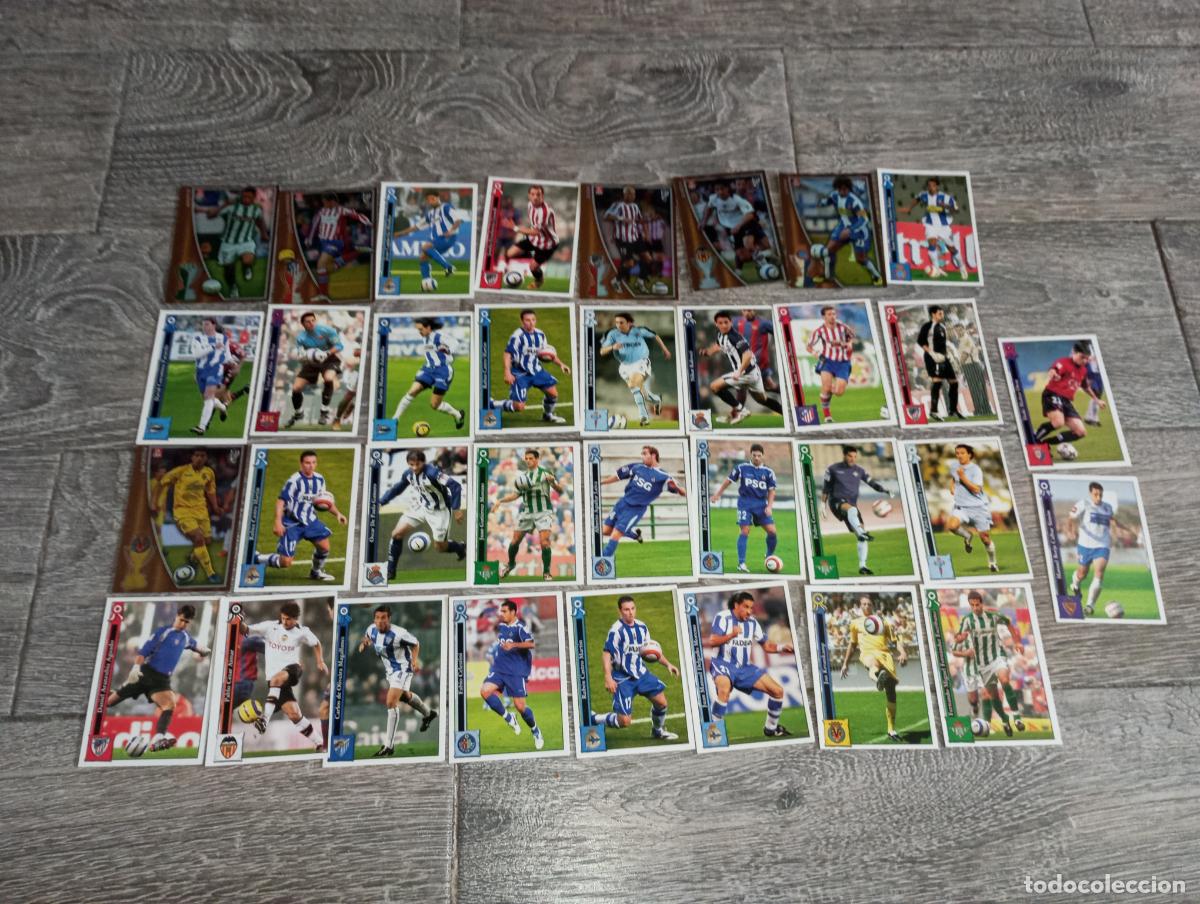 Fu&szlig;ball-Sticker: Lote cromos futbol liga 2005 2006 Liga futbol profesional MC sport 05 06