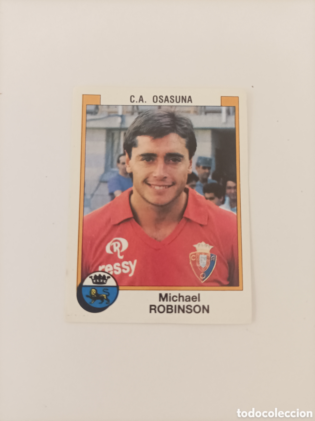Fu&szlig;ball-Sticker: Michael Robinson F&uacute;tbol 88 Panini