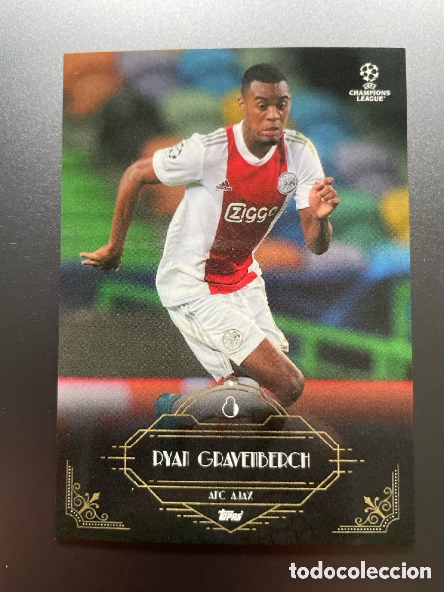Cromos de f&uacute;tbol: Ryan Gravenberch Iconic Eights Topps Deco 2021 Ajax - Foto 1