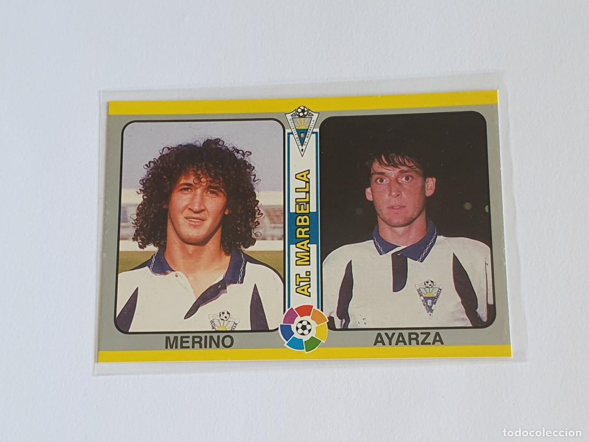 Fu&szlig;ball-Sticker: MERINO AYARZA #248 ATL&Eacute;TICO MARBELLA - MUNDICROMO FUTBOL TOTAL LA LIGA 1994 1995 - MC 94 95 CROMO