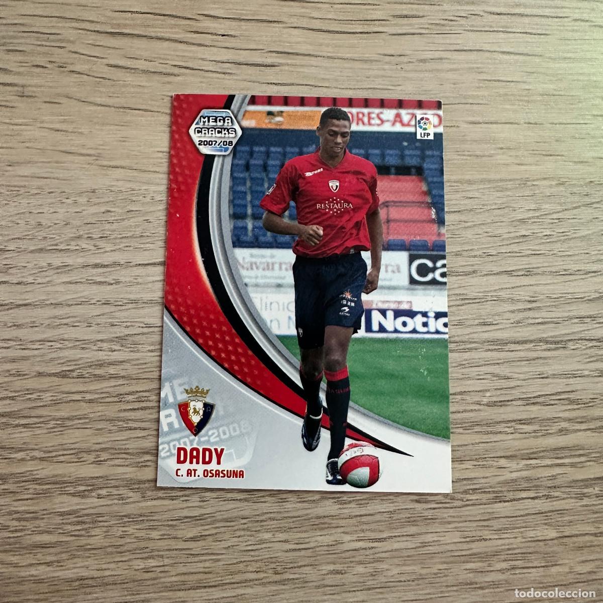 Figurine di Calcio: DADY n&ordm; 232 BIS OSASUNA NUEVA FICHA MEGACRACKS LA LIGA PANINI 2007 2008 07 08