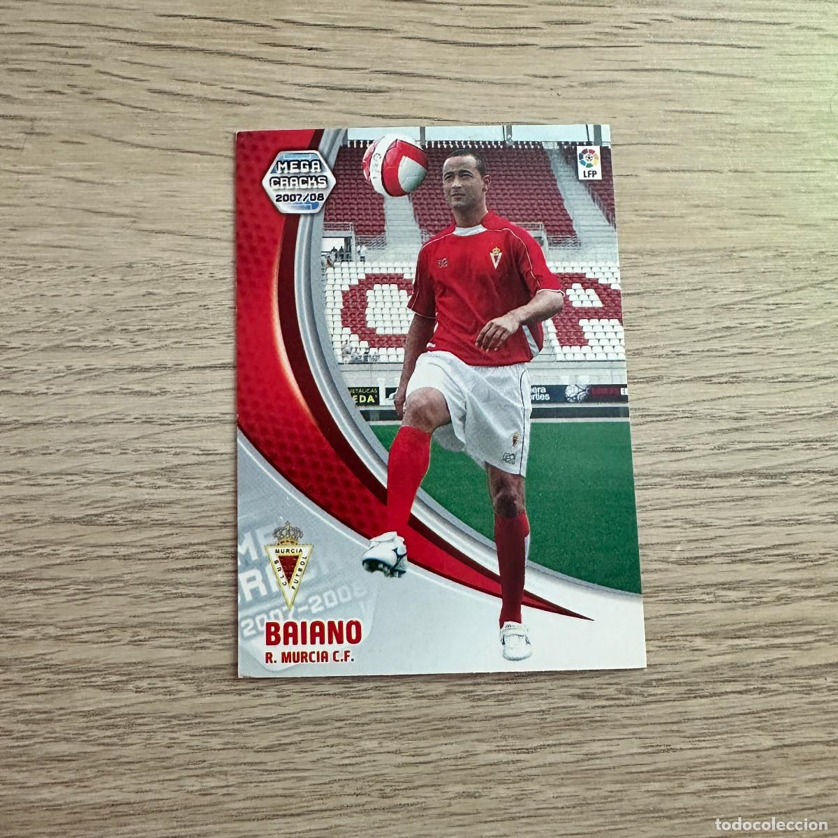 Cartes &agrave; collectionner de Football: BAIANO n&ordm; 479 MURCIA NUEVO FICHAJE MEGACRACKS LA LIGA PANINI 2007 2008 07 08