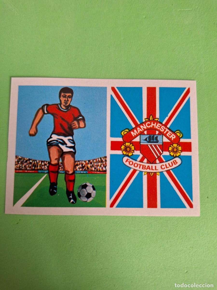 Cartes &agrave; collectionner de Football: Cromo de f&uacute;tbol Ruiz Romero Equipos Europeos Manchester United 338 Nunca Pegado 72 73 1972 1973