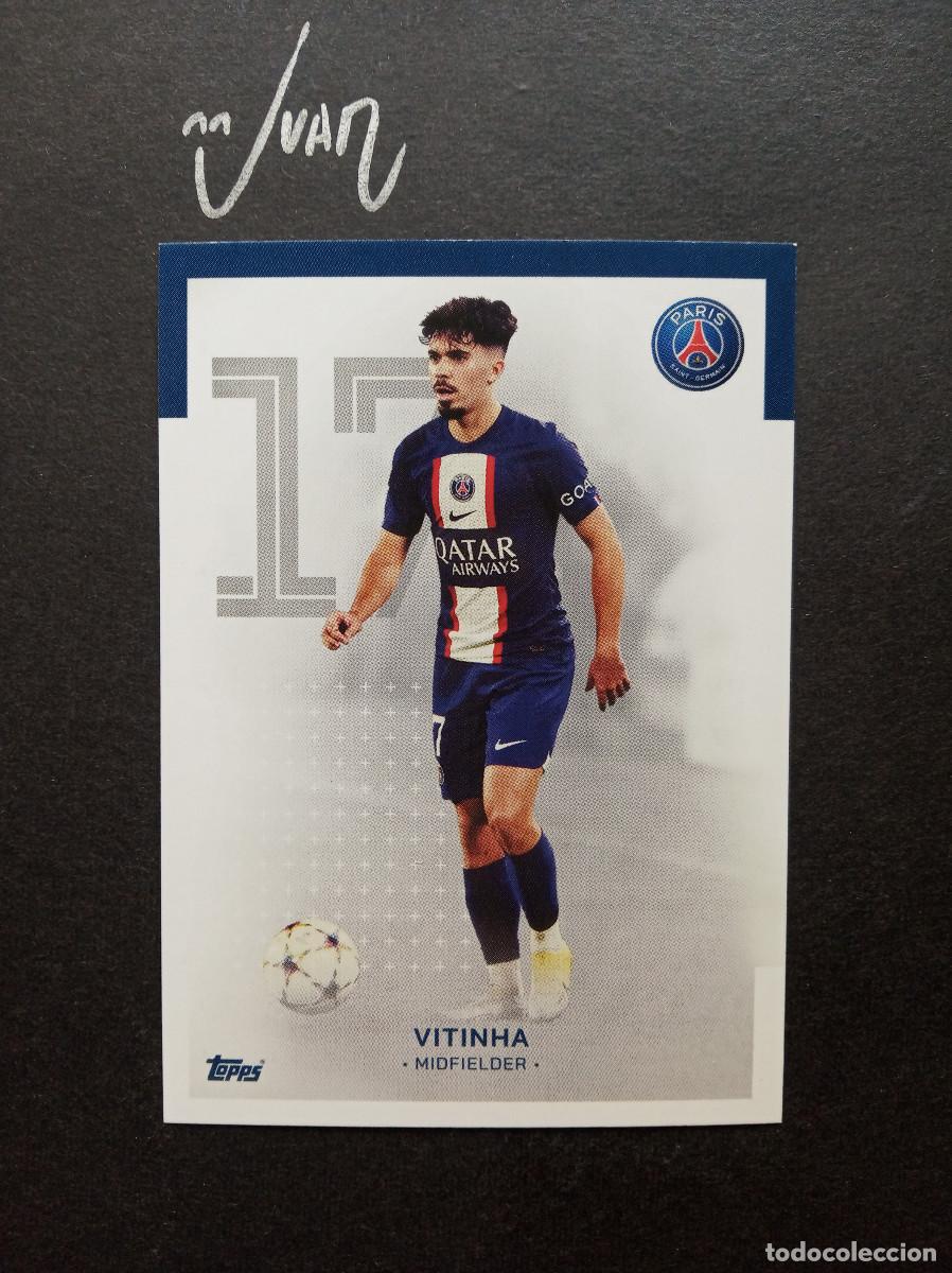 Lot De 4 Autocollants Vitinha Rookie - Panini Fome De Vencer 2021 (Portugal/PSG)