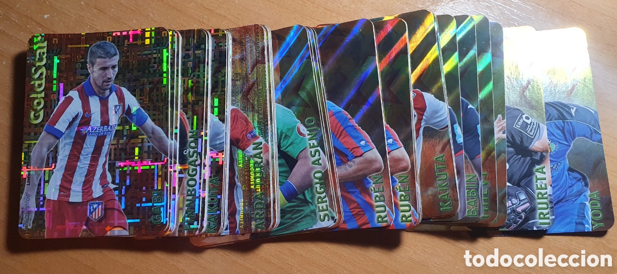 Cromos de Futebol: Mundicromo 2015 Goldstar Lote