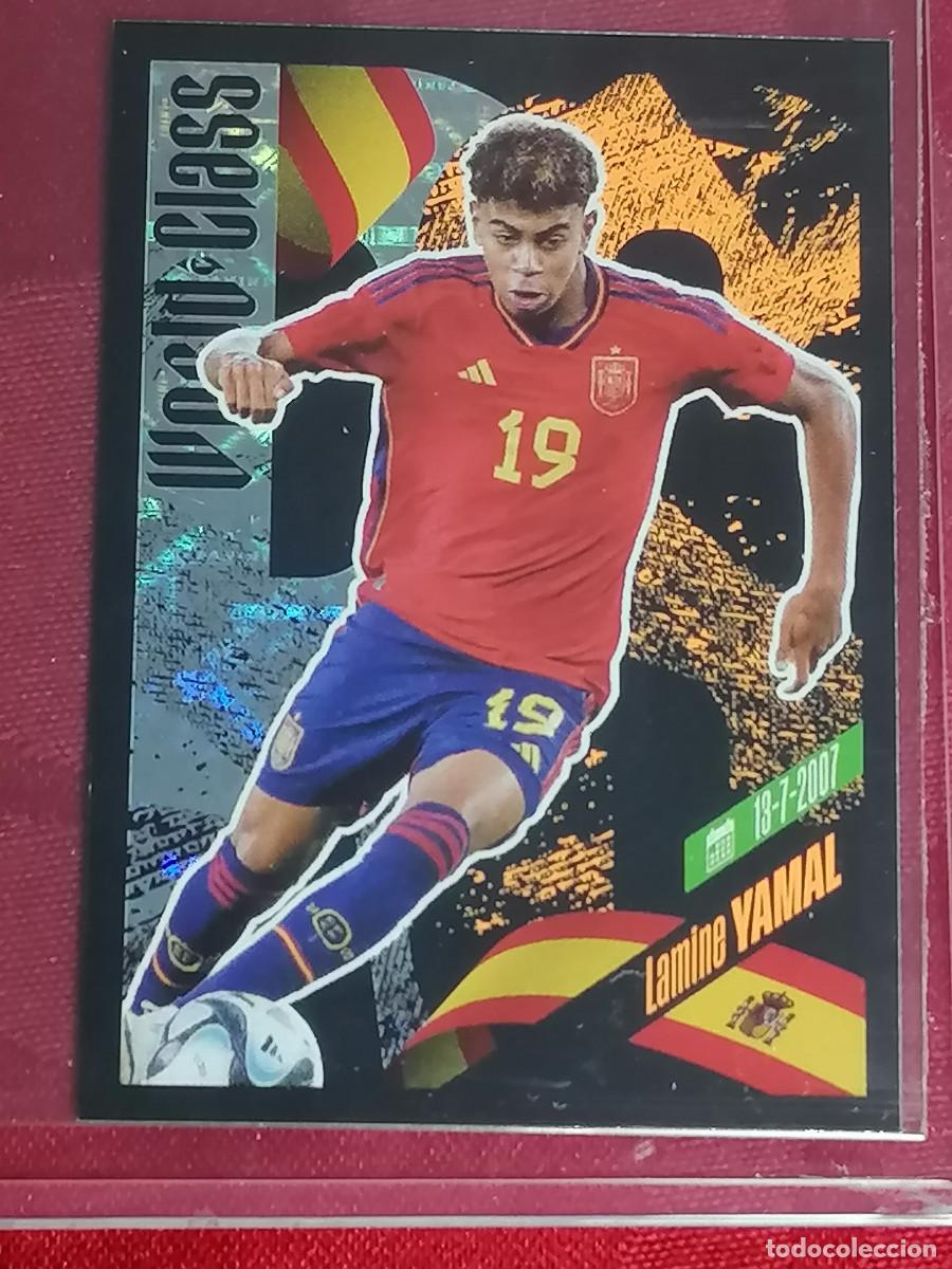 Lot De Cartes Panini Lamine Yamal – Top Class & World Class 2024 – Rookie FC Barcelone