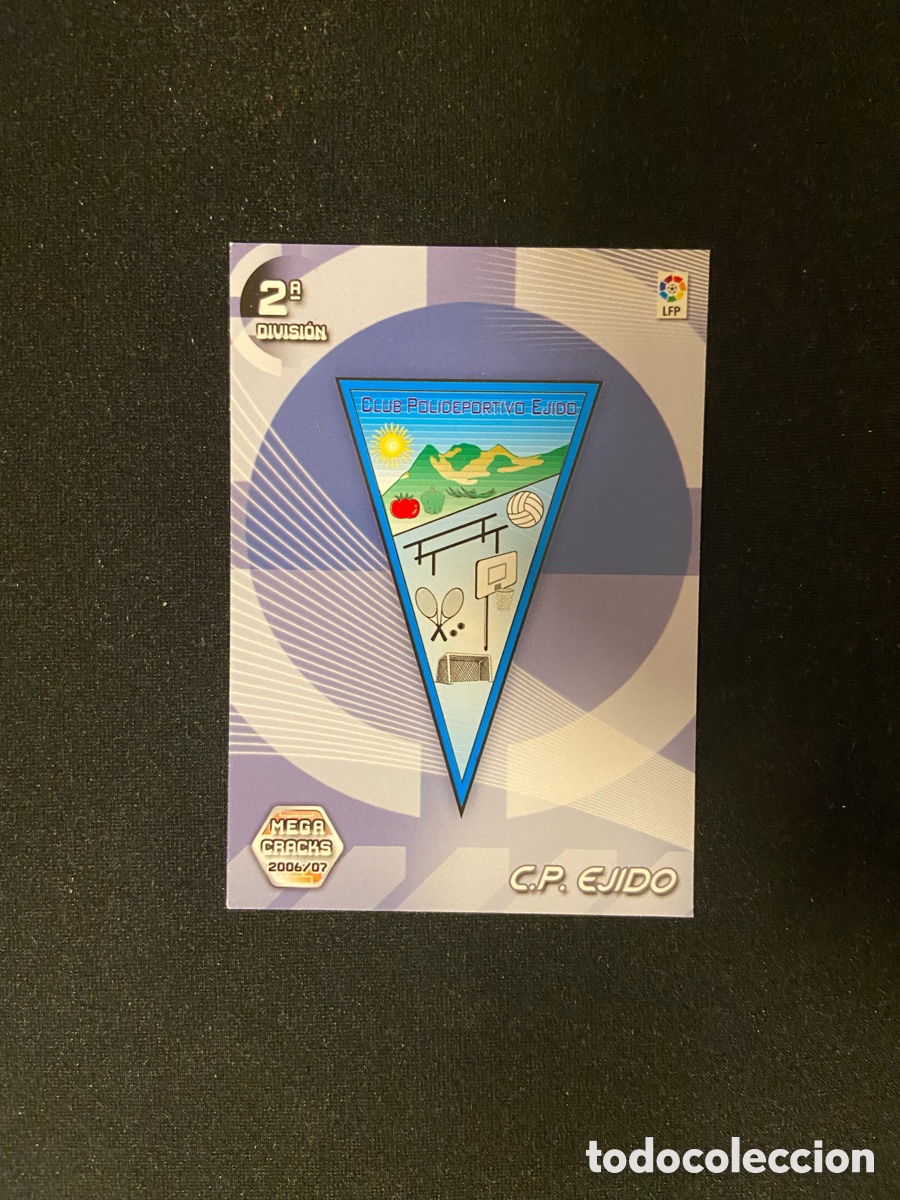 Fu&szlig;ball-Sticker: ESCUDO 429 (EJIDO) PANINI MEGAFICHAS MEGACRACKS 2006-2007 06 07 CROMO CARTA