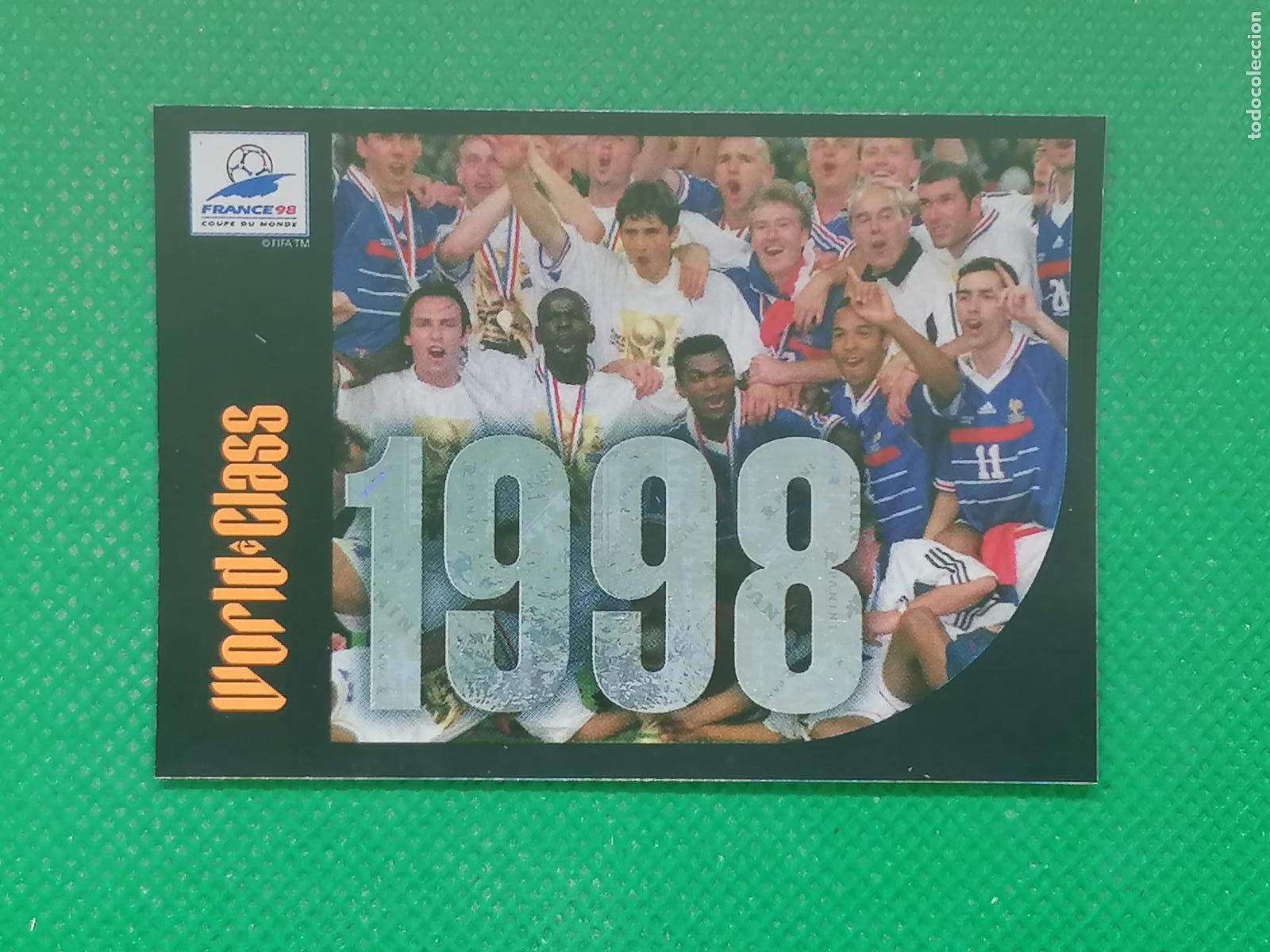 Cromos de f&uacute;tbol: 20 MUNDIAL 1998 PANINI WORLD CLASS THE GAME CHANGERS 2024 STICKER PANINI