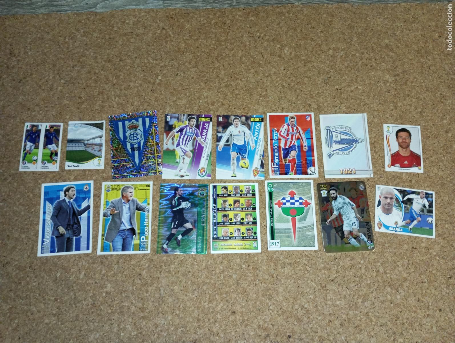 Cromos de f&uacute;tbol: Lote cromos varias ediciones ver fotos futbol
