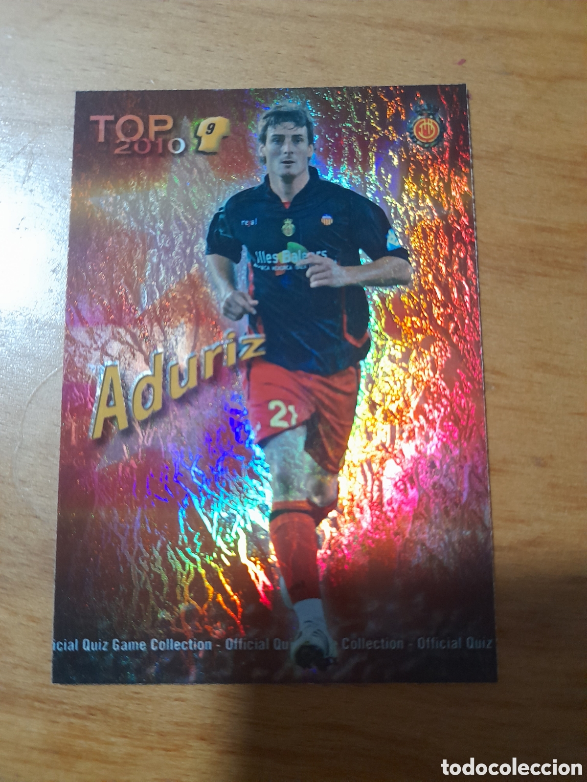Cromos de f&uacute;tbol: N&deg;623 Aduriz Jaspeado Rojo MUNDICROMO 09/10 liga 2009/2010