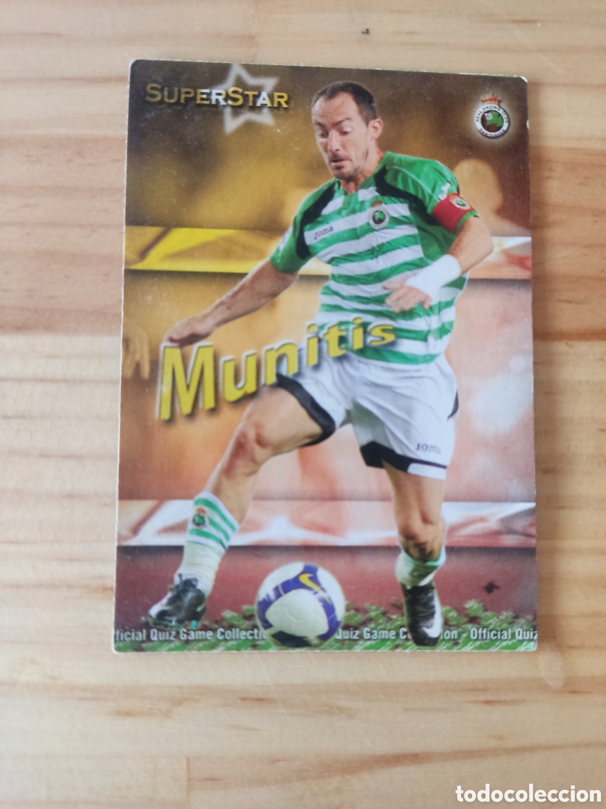 Cromos de f&uacute;tbol: MUNITIS RACING OFFICIAL QUIZ 2010 - Foto 1