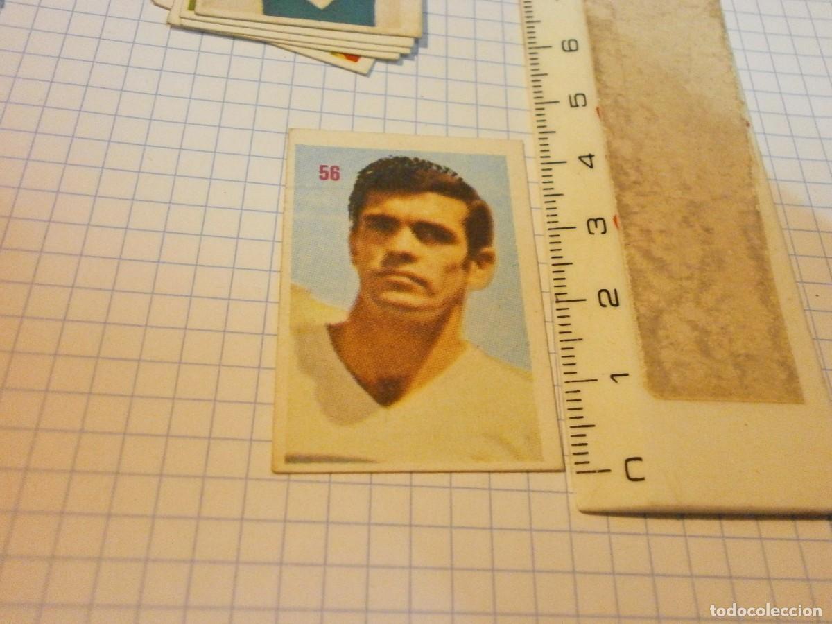 Fu&szlig;ball-Sticker: cromo mateo mirete 1975 76 n&ordm; 56 buen estado sin pegar con su trasera