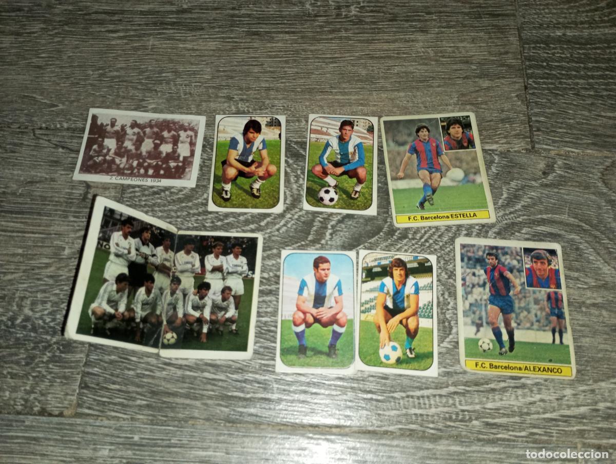 Cromos de F&uacute;tbol: Lote de cromos futbol antiguos ver fotos