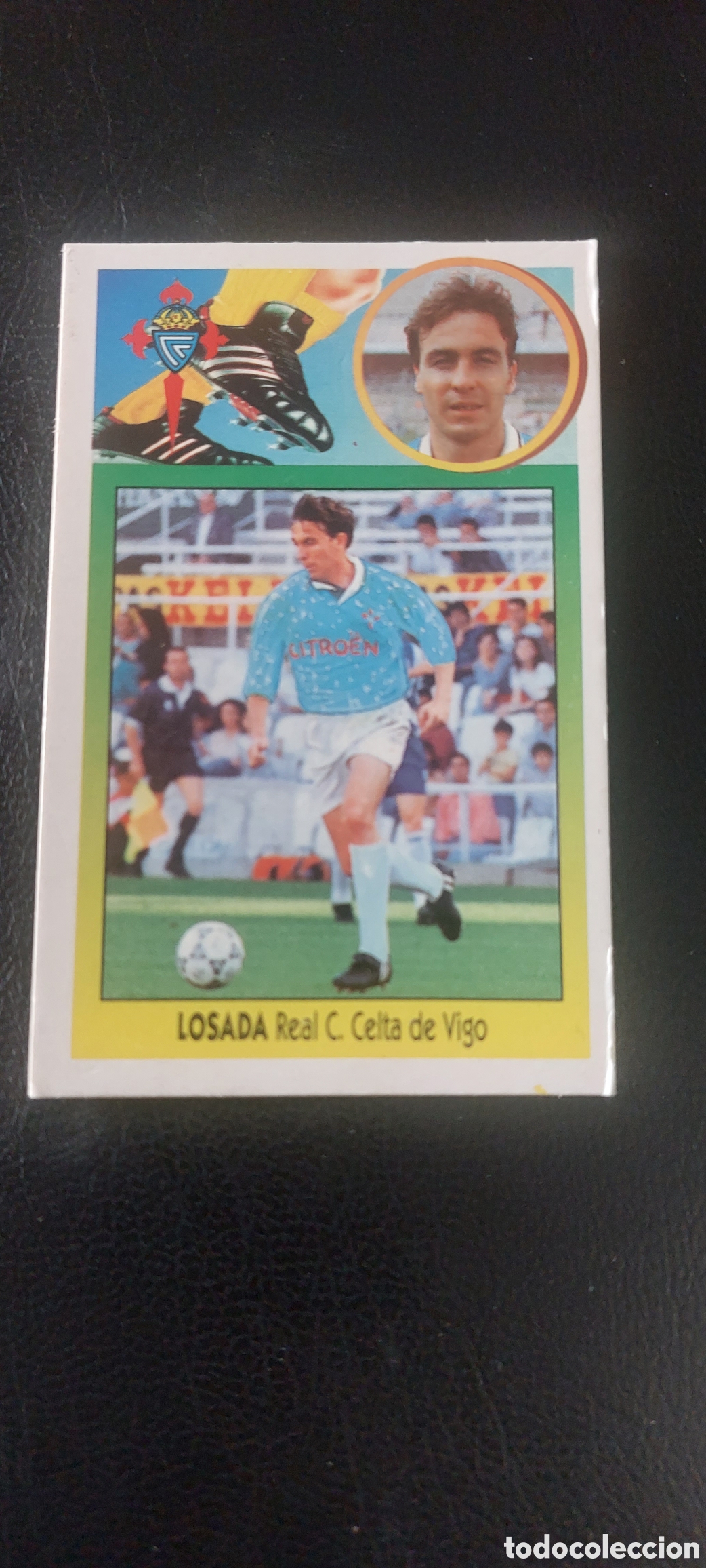Cromos de f&uacute;tbol: Losada celta coloca 93/94 - Foto 1