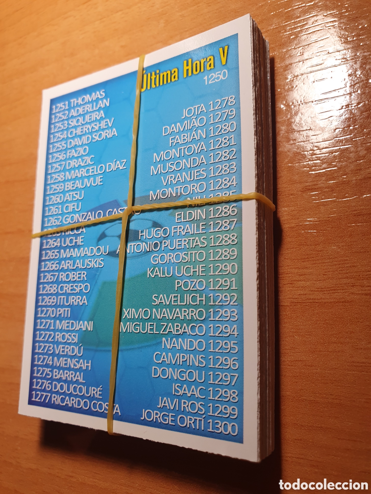Cromos de f&uacute;tbol: MUNDICROMO 2016 PLATINUM ULTIMA HORA V Y VI LOTE