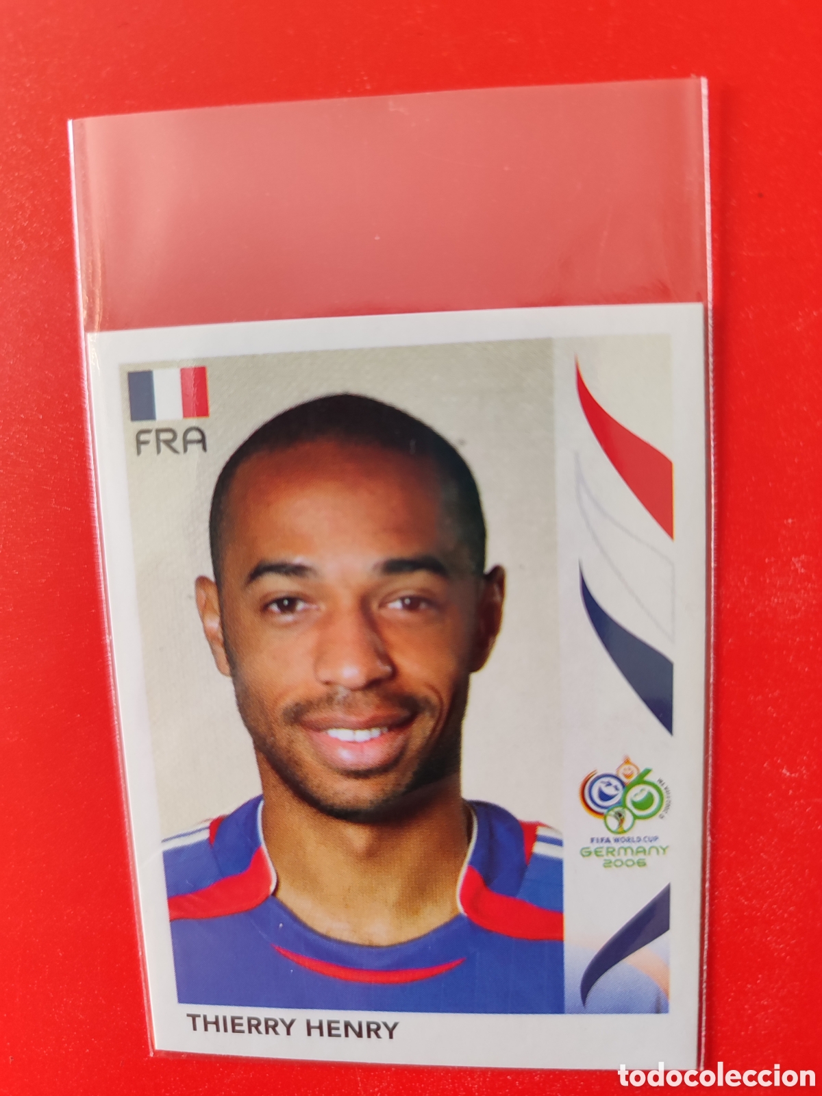 Cromos de f&uacute;tbol: Thierry Henry Germany 2006, nunca pegado - Foto 2