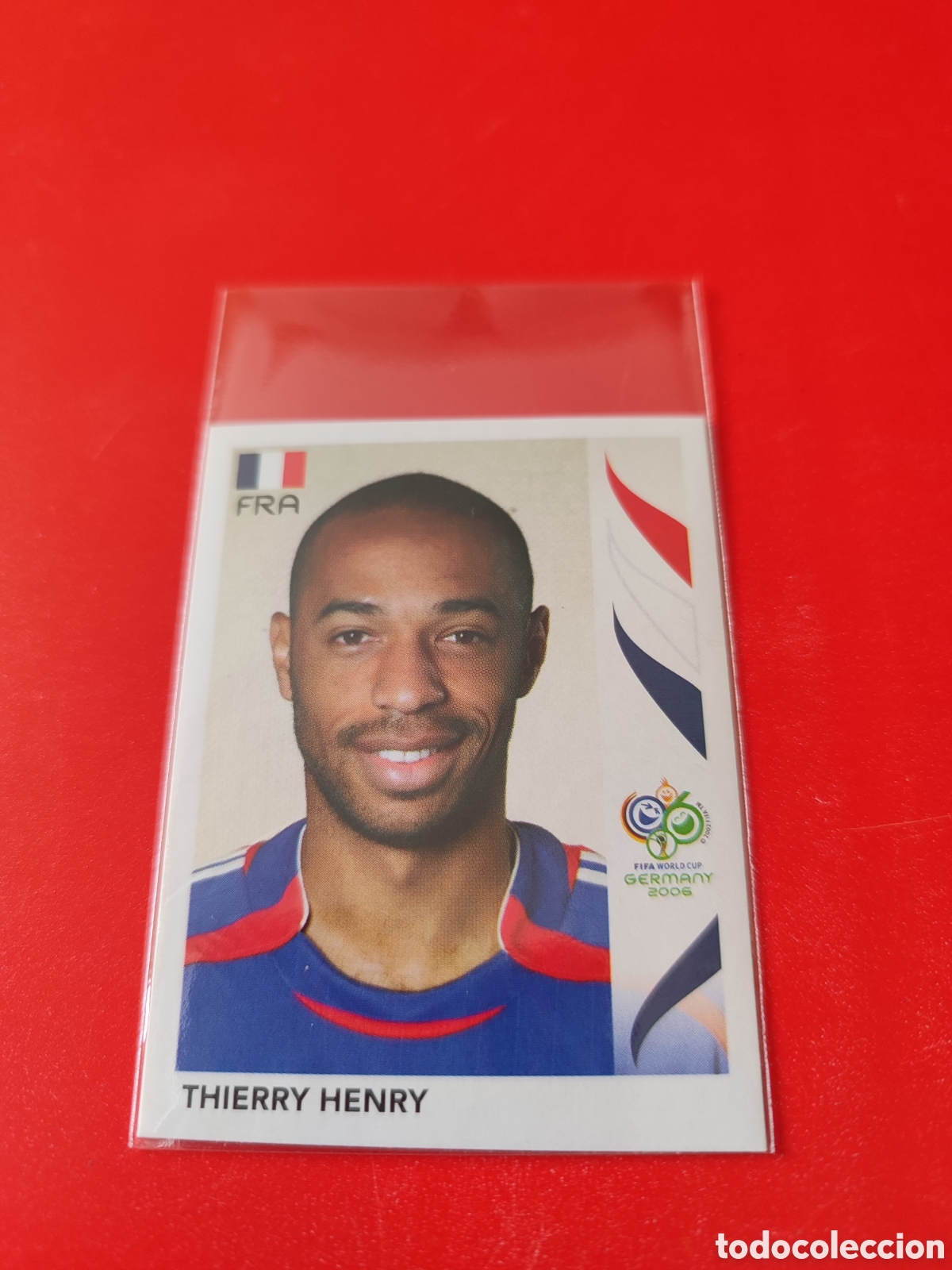 Cromos de f&uacute;tbol: Thierry Henry Germany 2006, nunca pegado - Foto 1