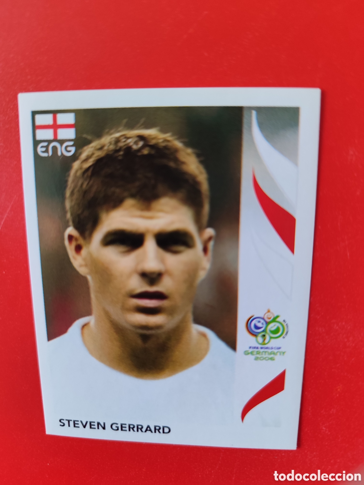 Cromos de f&uacute;tbol: Steven Gerrard Germany 2006 Nuevo - Foto 2