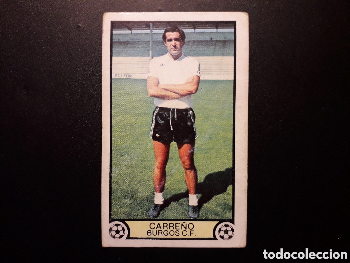 Cartes &agrave; collectionner de Football: CARRE&Ntilde;O BURGOS ED ESTE 1979-1980 79-80 DESPEGADO. VER FOTOS PEDIDO M&Iacute;NIMO 3&euro;