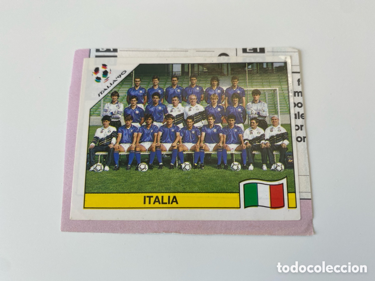 Cromos de f&uacute;tbol: Cromo panini mundial Italia 90 n&uacute;mero 41 - Stickers album world cup Italy 1990
