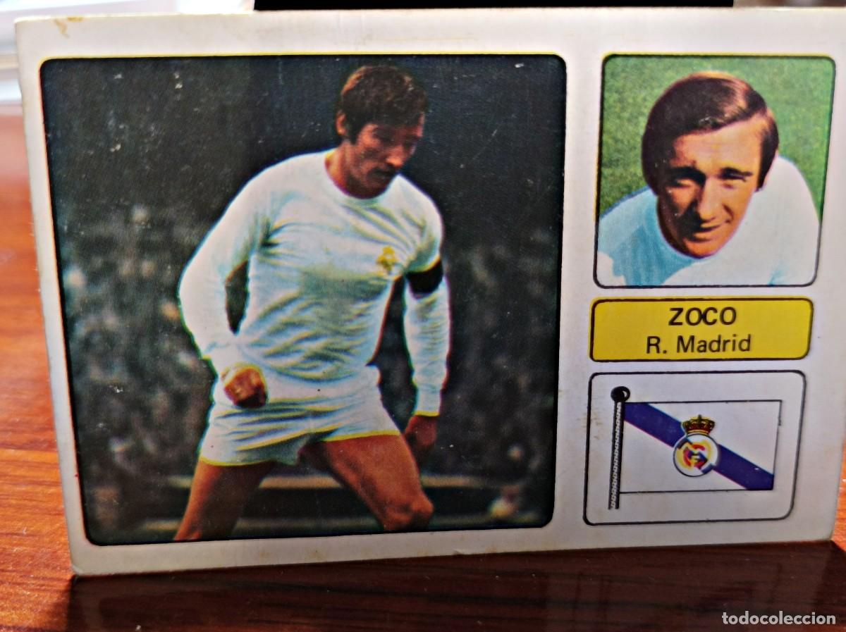 Cromos de F&uacute;tbol: FHER 73 - 74 ZOCO (REAL MADRID) - CAMPEONATO LIGA 1973 1974 - CROMO FUTBOL DESPEGADO