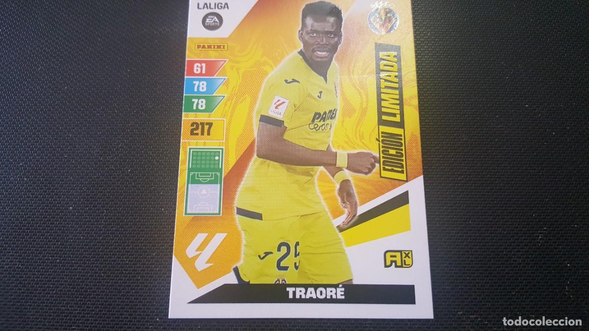 Cartes &agrave; collectionner de Football: LOTE PANINI ADRENALYN 2023 24 EDICION LIMITADA LAST MOMENT TRAORE