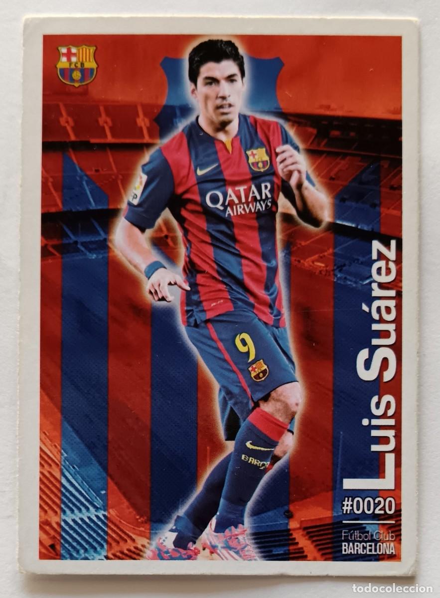 Cromos de F&uacute;tbol: MC-Luis Suarez-2016