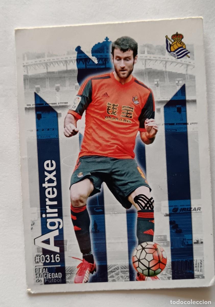 Cromos de Futebol: MC-Agirretxe-2016