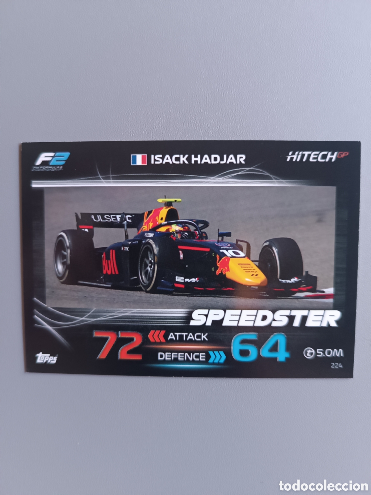 Figurine di Calcio: Hadjar 224 Speedster - Turbo Attax Topps 2023