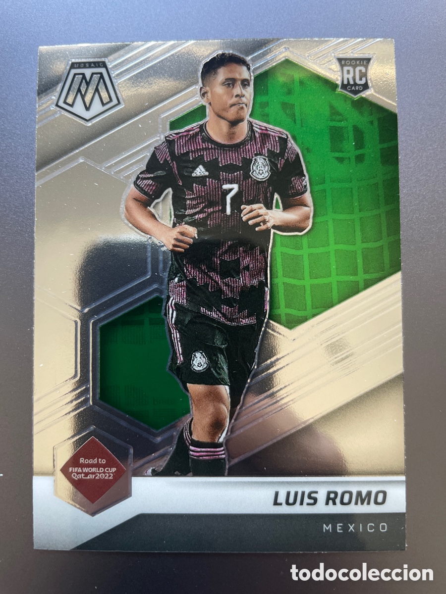 Fu&szlig;ball-Sticker: Luis Romo 23 Rookie Panini Mosaic Road to FIFA World Cup Qatar 2022 Mexico