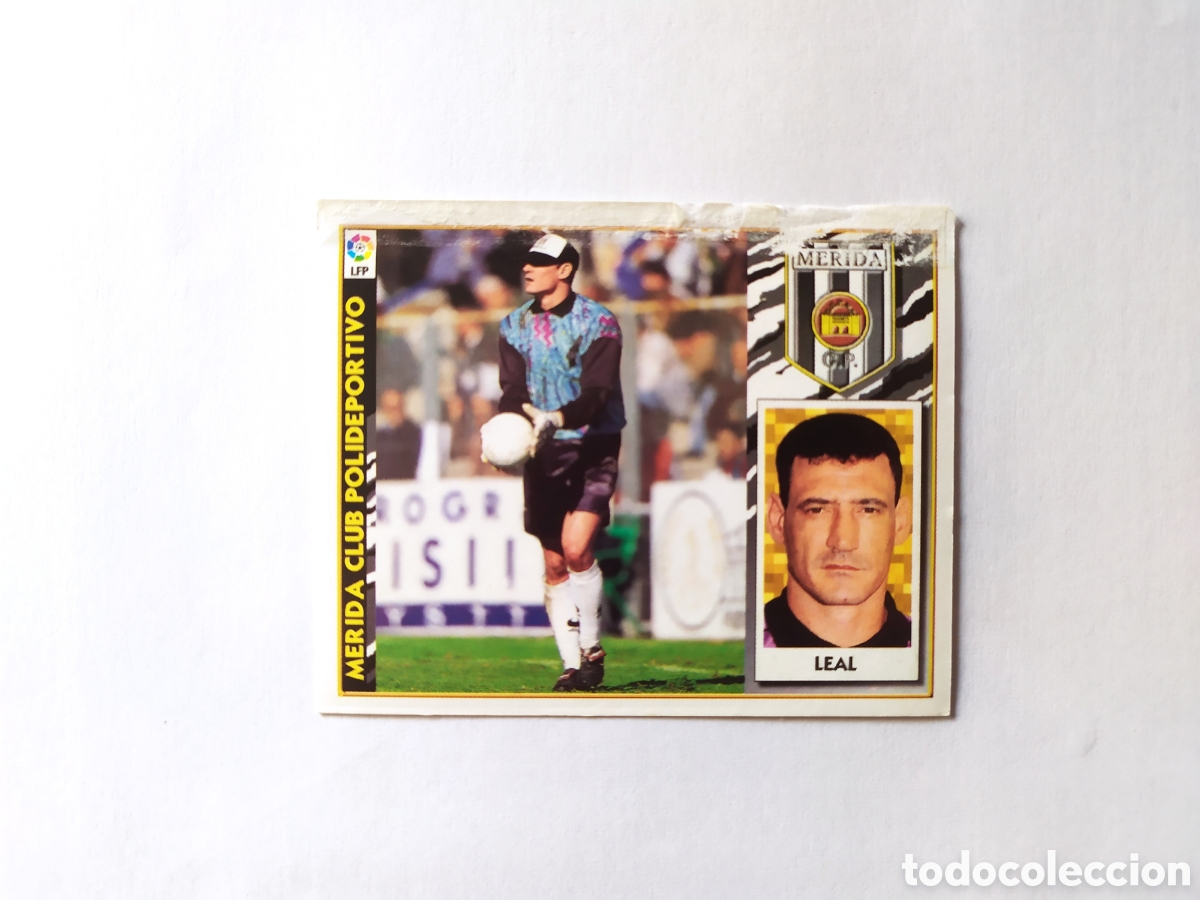 Cromos de f&uacute;tbol: Liga este 1997 1998 97 98 Leal M&eacute;rida ventanilla - Foto 1