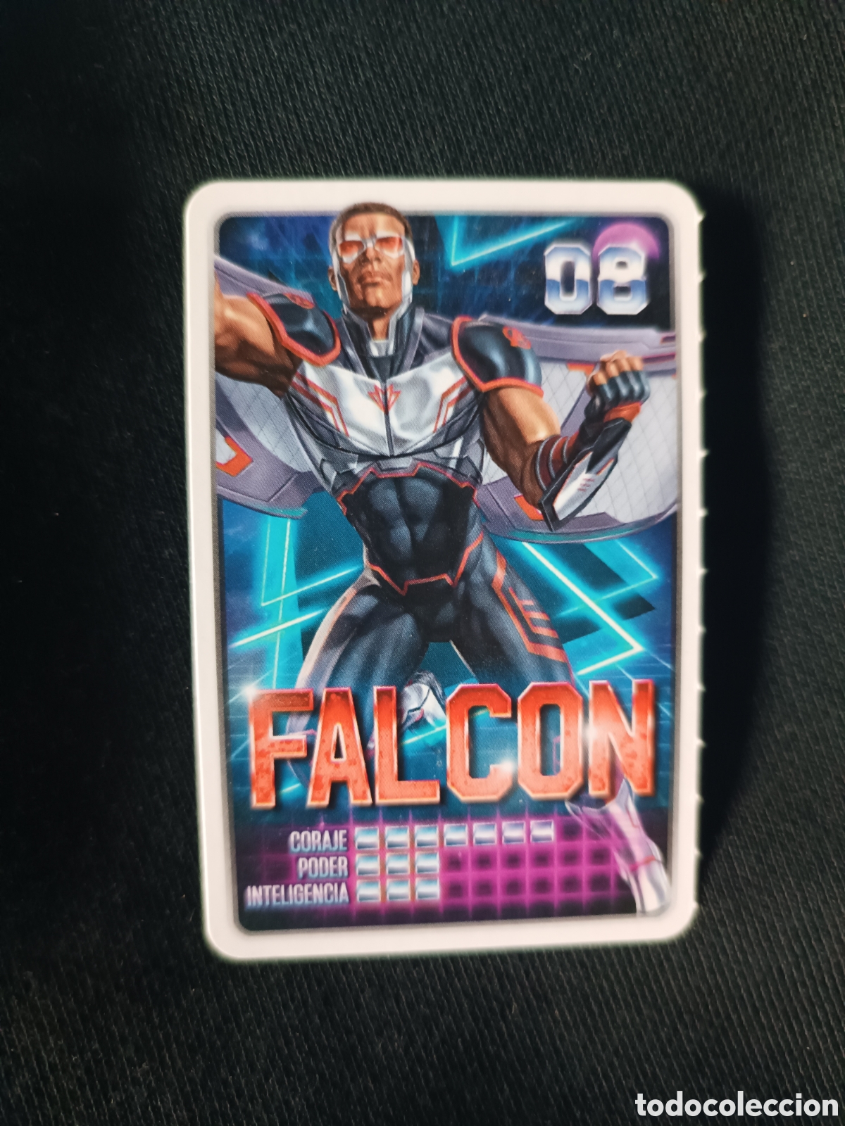 Cromos de f&uacute;tbol: FALCON NUMERO 8 MARVEL CARREFOUR 2022 - Foto 1