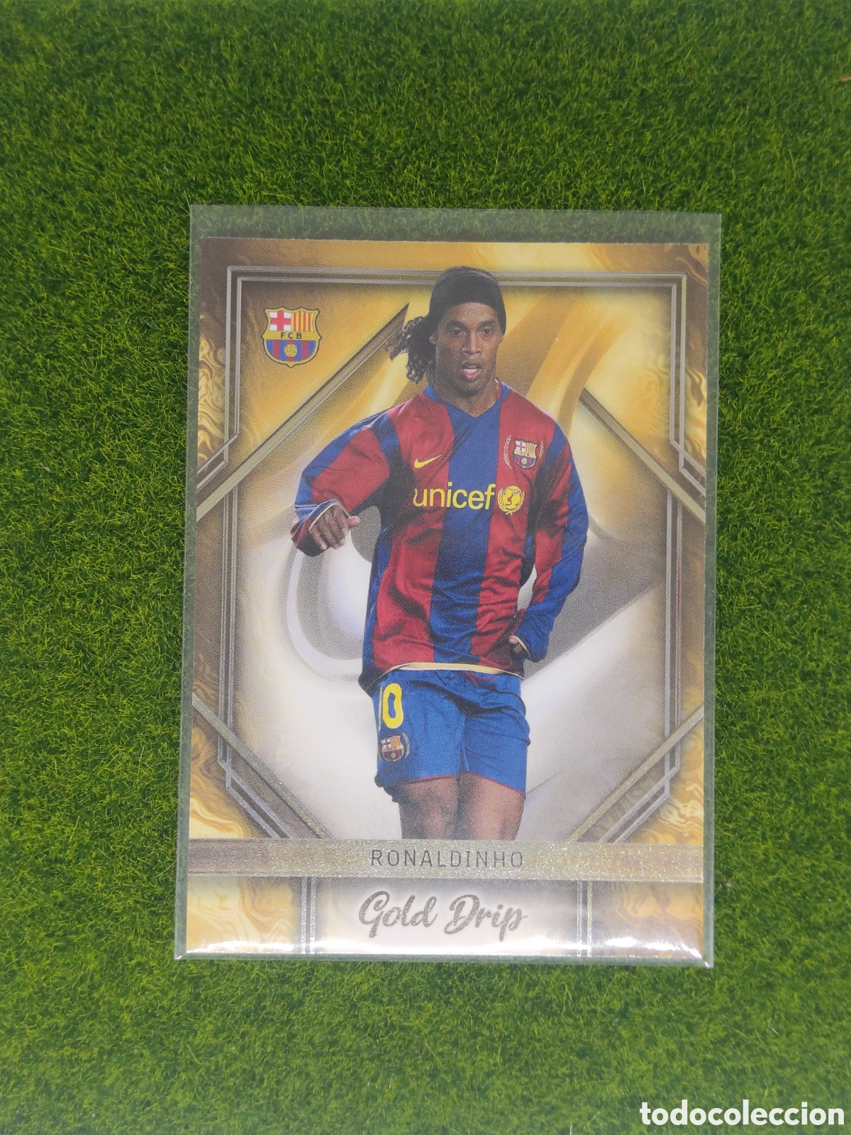 gd 3 ronaldinho gold drip fc barcelona team set - Buy Collectible 