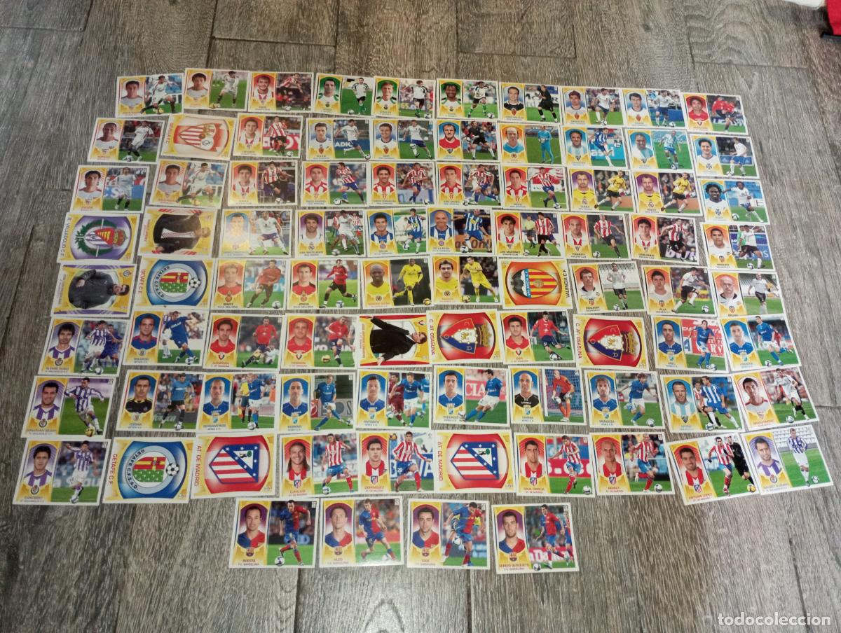 Fu&szlig;ball-Sticker: Lote cromos de f&uacute;tbol liga 2009 2010 09 10 ediciones este
