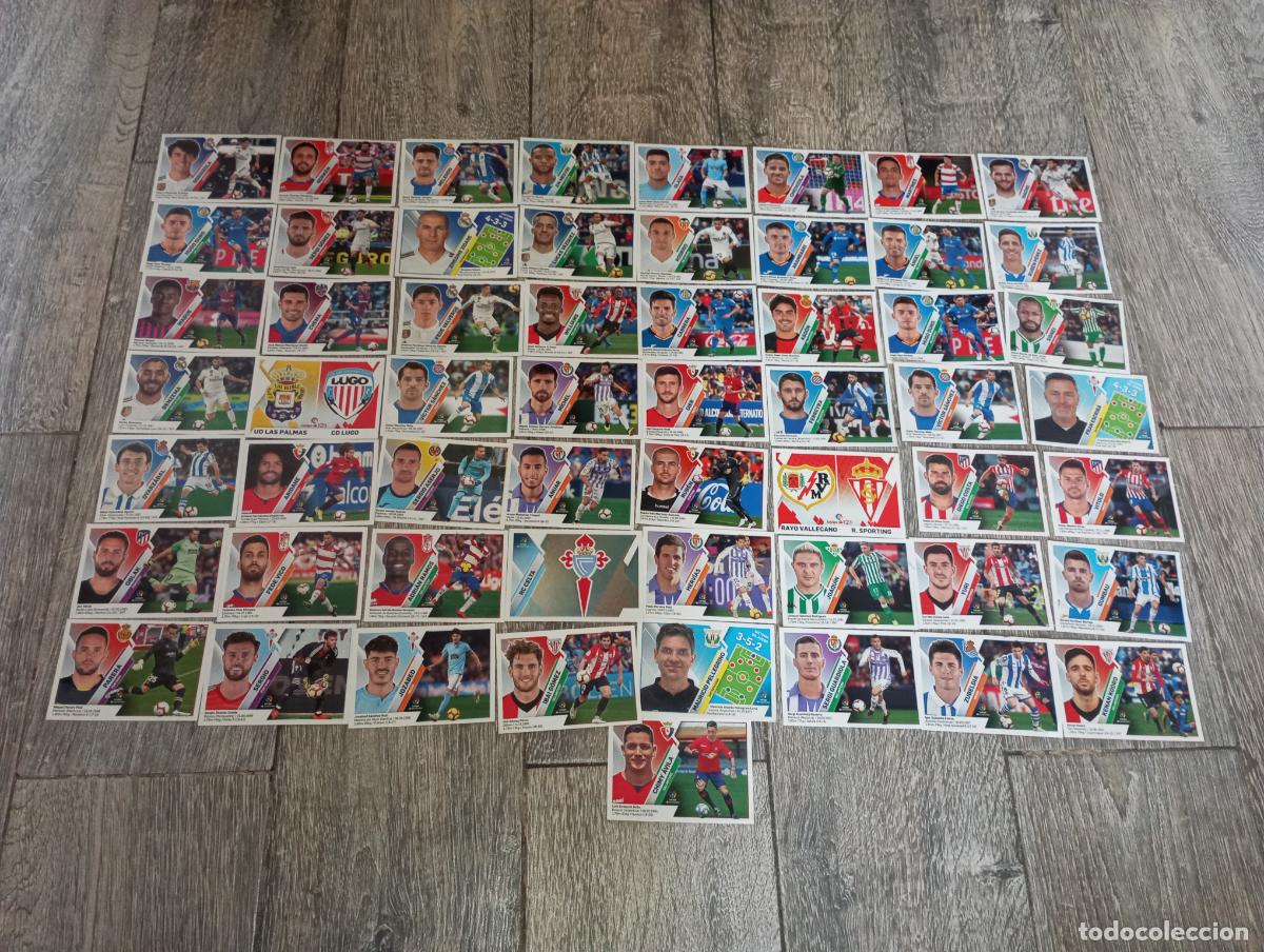 Cromos de f&uacute;tbol: Lote cromos de f&uacute;tbol liga 2019 2020 19 20 ediciones este
