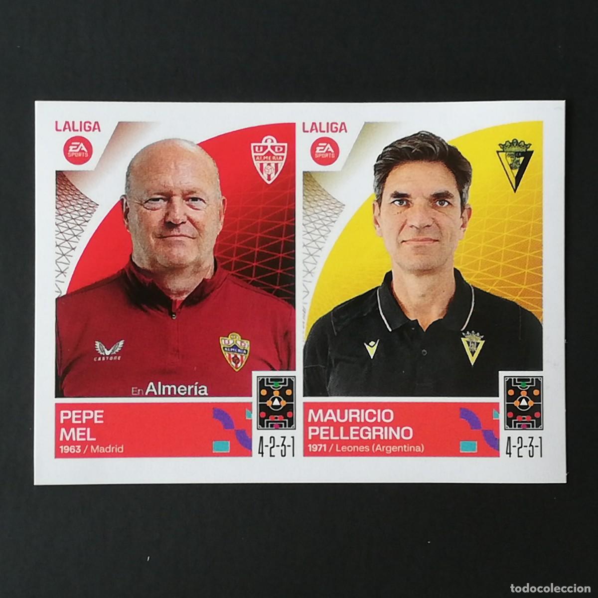 Cromos de F&uacute;tbol: #40 PEPE MEL PELLEGRINO - ALMERIA CADIZ MERCADO DE INVIERNO 2023 2024 ESTE LALIGA 23 24 PANINI