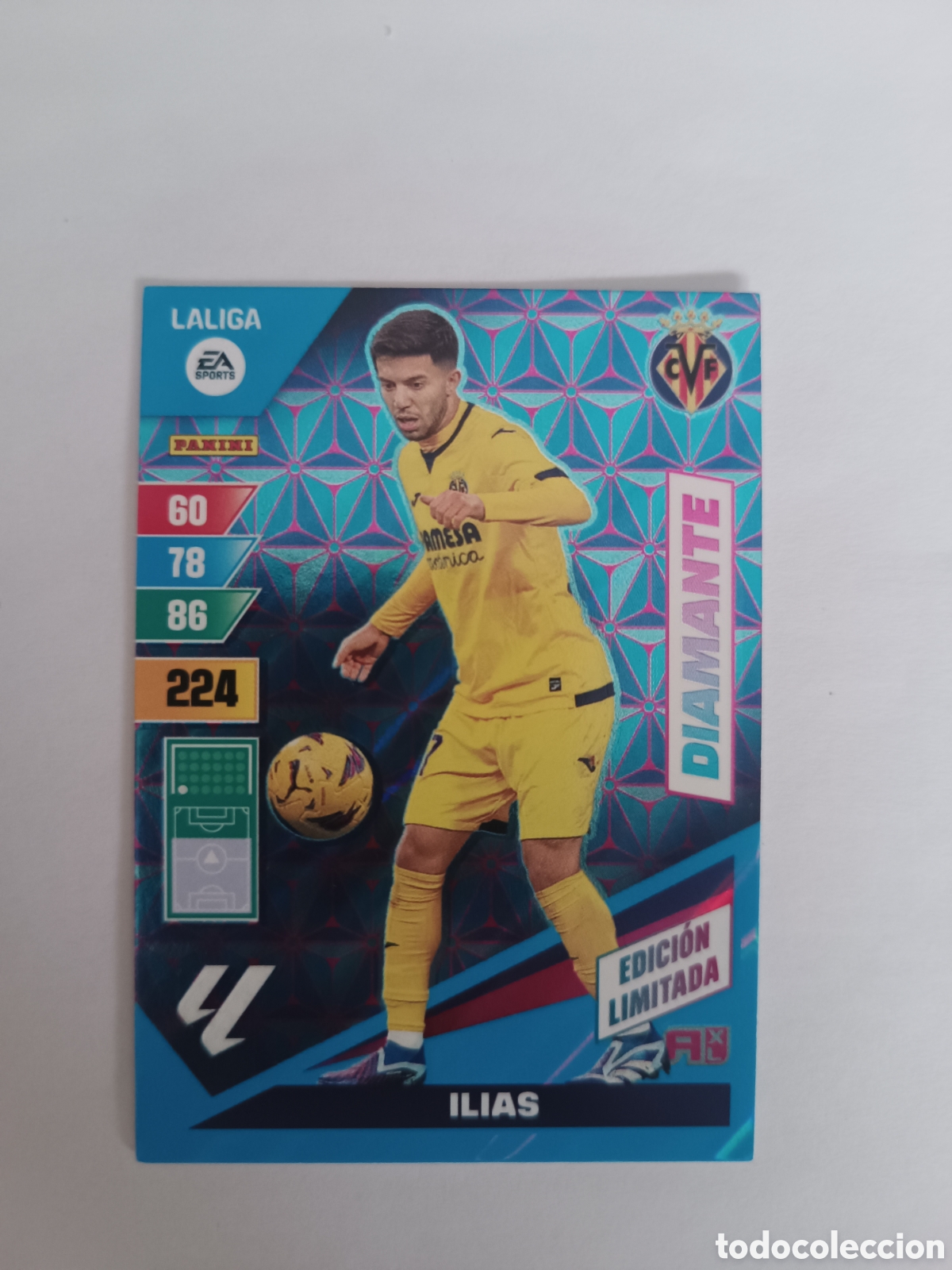 Cromos de F&uacute;tbol: Ilias Edici&oacute;n Limitada Diamante Villarreal - Adrenalyn Dream Box 2023 2024 23 24