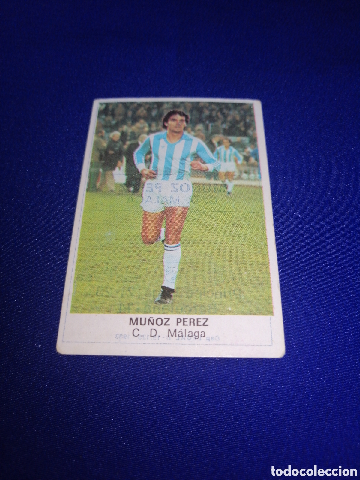 Cromos de F&uacute;tbol: F&Uacute;TBOL 84 - MU&Ntilde;OZ P&Eacute;REZ
