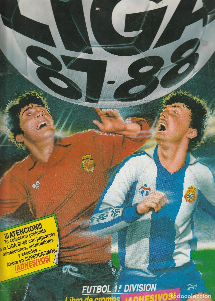 Cromos de F&uacute;tbol: 8403 - ALBUM COMPLETO LIGA ESTE 87 88 CON 426 CROMOS
