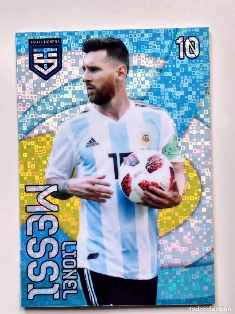 Cromos de f&uacute;tbol: CROMO- TARJETA- CARTA- CARD- LEO LIONEL MESSI ARGENTINA CAMPEON COPA AMERICA 2021- STATO STICKERS