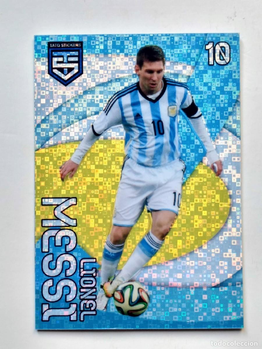 Cromos de f&uacute;tbol: CROMO- TARJETA- CARTA- CARD- LEO LIONEL MESSI ARGENTINA CAMPEON COPA AMERICA 2021- STATO STICKERS