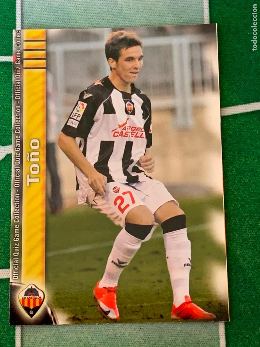 Figurine di Calcio: 1253 To&ntilde;o Castell&oacute;n UH III Mundicromo Fichas Liga 2009 2010 09 10